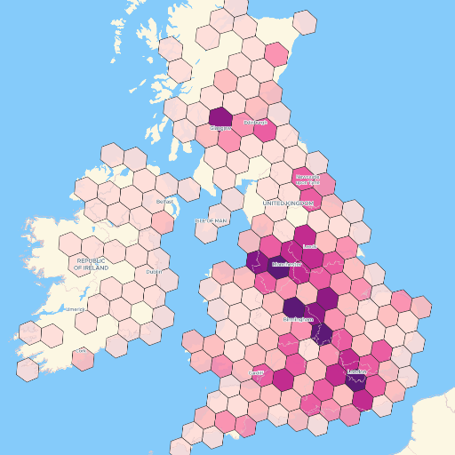 UK and Ireland UFO Sightings | Mapstack